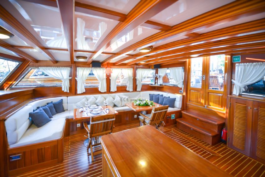 Ros Mare Gulet, Lounge Seating Space.