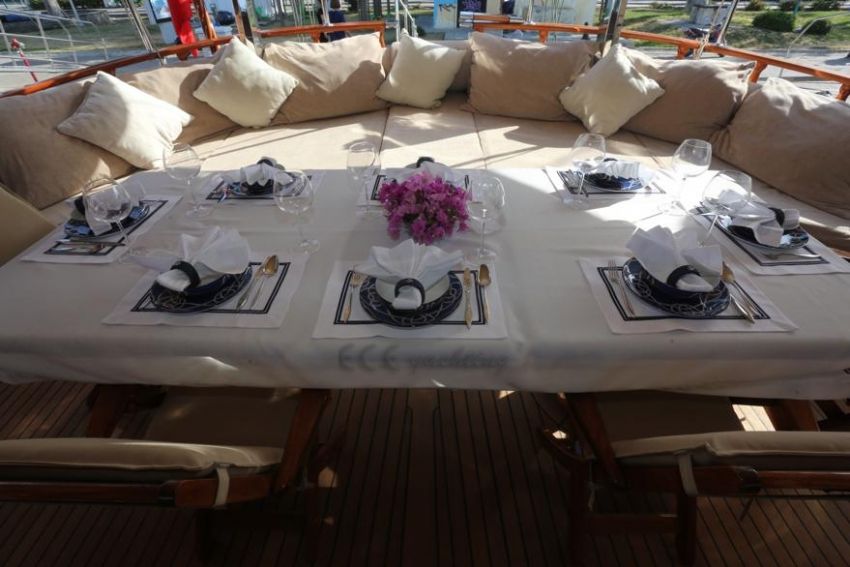 Ros Mare Gulet, Fine Dining.