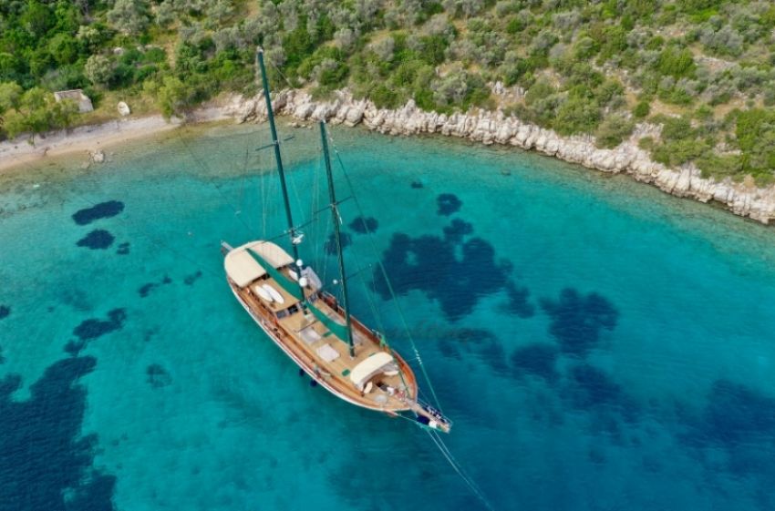 Ros Mare Gulet, Secluded Bays.