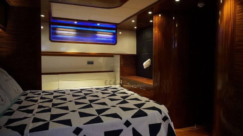 Sadiye Hanim Yacht, Double Cabin View.