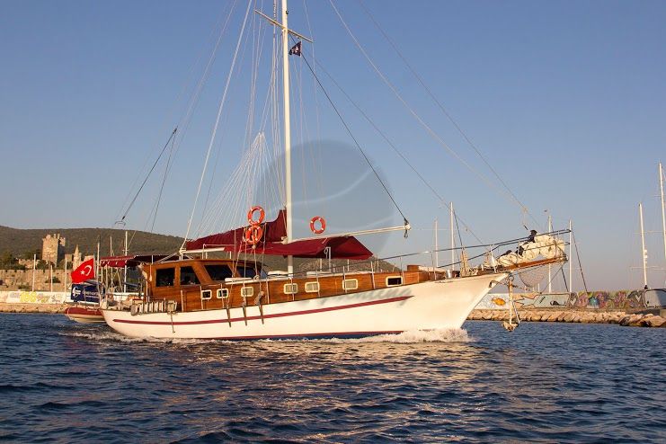 Sea Star Yacht, Bodrum Castle View.