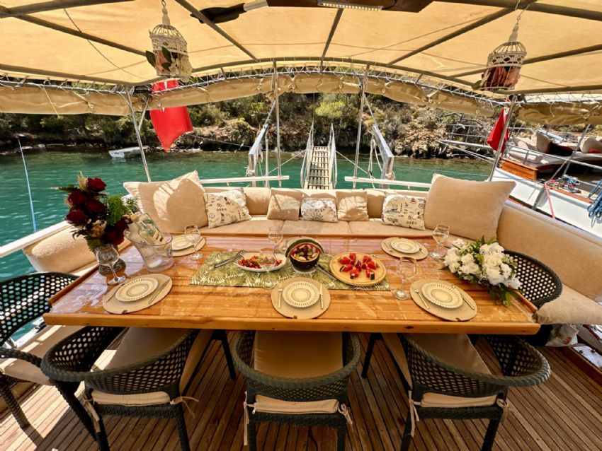 Seda C Gulet, Inside Seating.