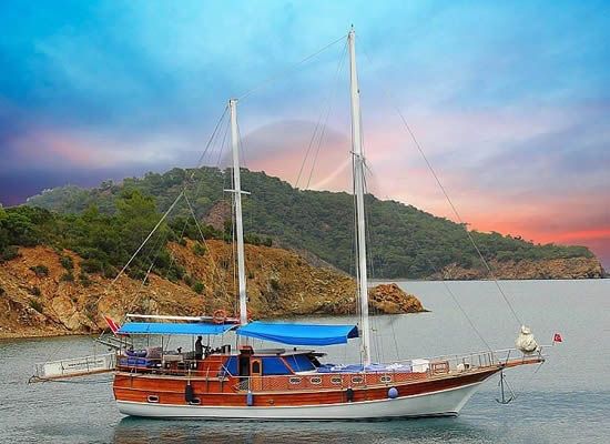 Seda C Gulet, Sailing İn Gocek.