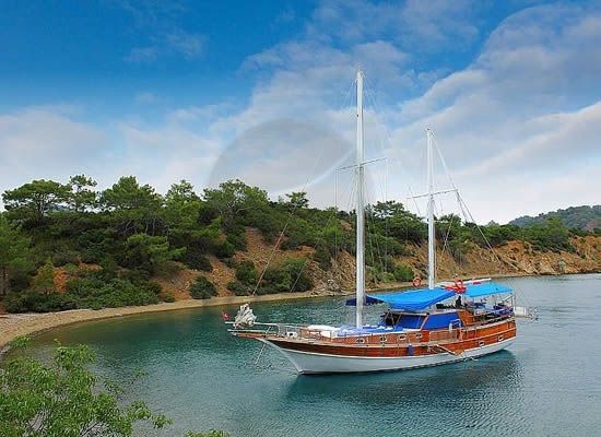 Seda C Gulet, Port Side View.