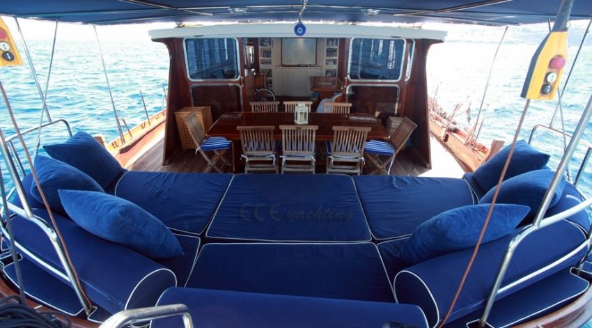 Seher 1 Gulet Yacht, Sit With Friends And Enjoy The View.