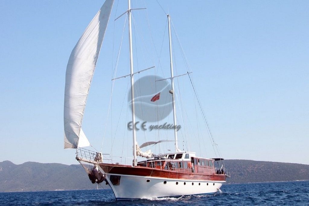 Seher 1 Gulet Yacht, Stunning Silhouette.