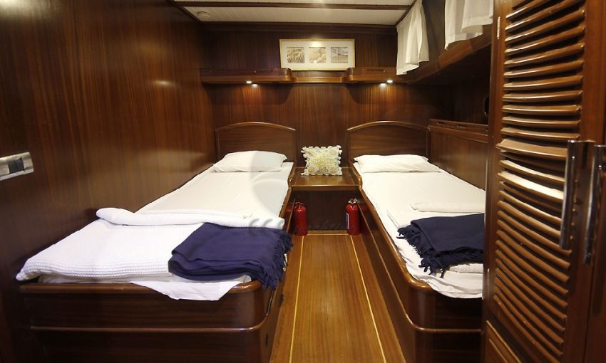 Seker Ayse Gulet, Twin Cabin 2.