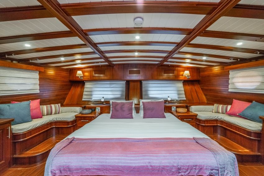 Sema Tuana Yacht, Master Cabin.