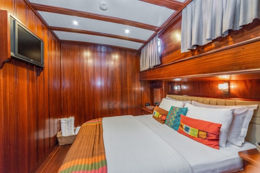 Sema Tuana Yacht, Master Cabin.