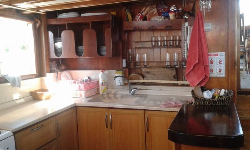 Serdar Gulet, Fully Fledged Kitchen.