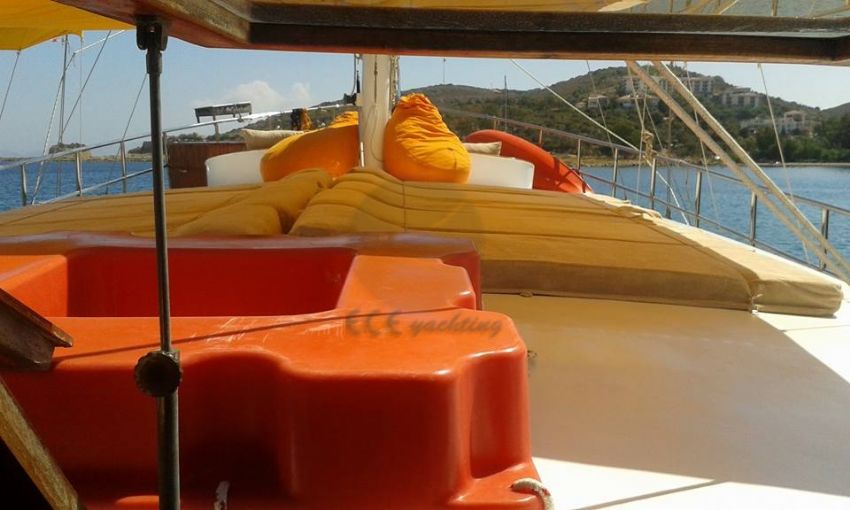 Serdar Gulet, Sun Deck.