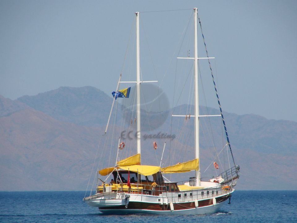 Serdar Gulet, Sailing In Datca.