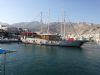 Sette Celli Yacht, Floating On The Blue.