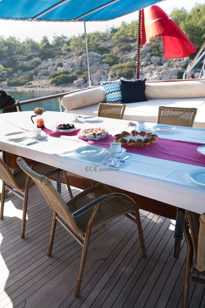 Seven 1 Yacht, Sun Deck.