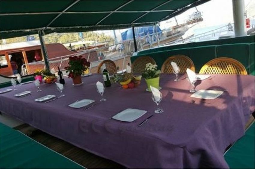 Seyhan Can Yacht, Lounge.