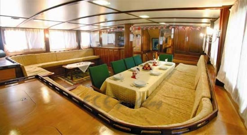 Seyhan Can Yacht, Lounge.