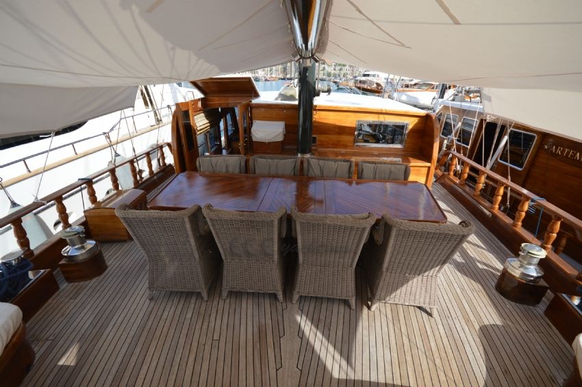 sherm yatı arka güverte