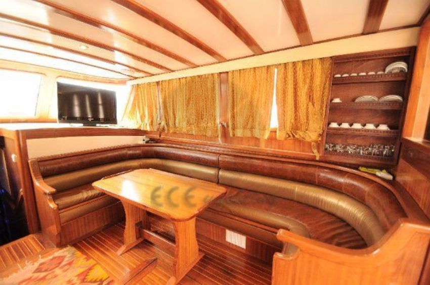 Sılver Belt Gulet Yacht, İnterior Dining.