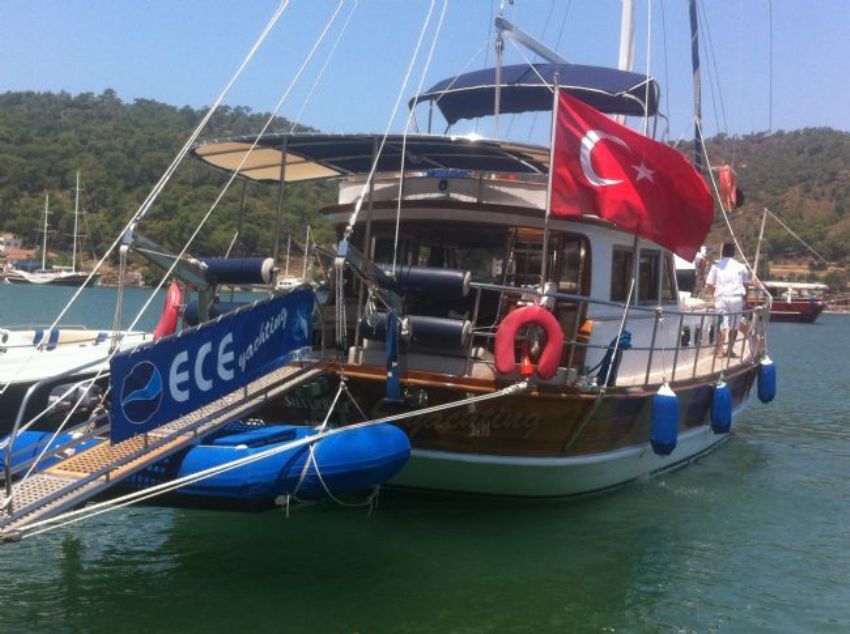 Sılver Belt Gulet Yacht, Sailing From Fethiye.