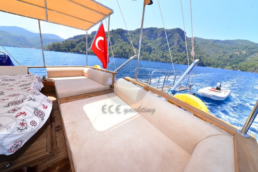 Suna Gulet, Aft Deck.