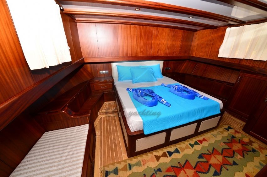 Suna Gulet, Master Cabin View.