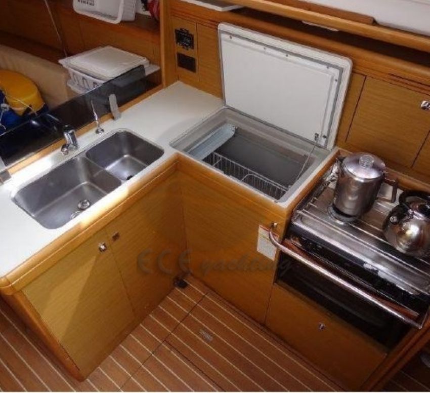 Sun Odyssey 36 Sail Boat, Compact But Fully Functional.