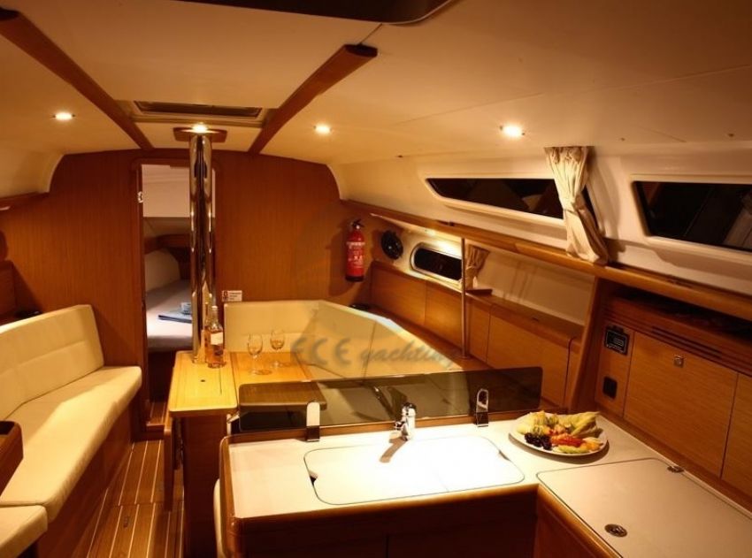Sun Odyssey 36 Sail Boat, Interior.