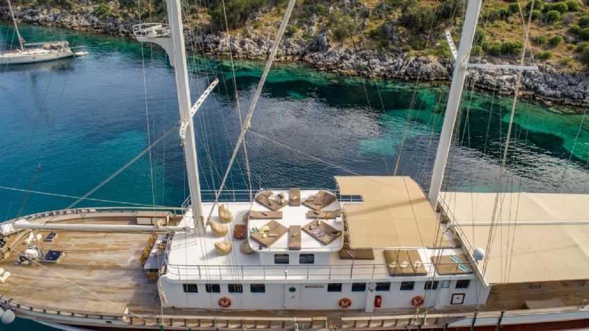 Gulet TERSANE 8 Teknesi Dış Görünüm