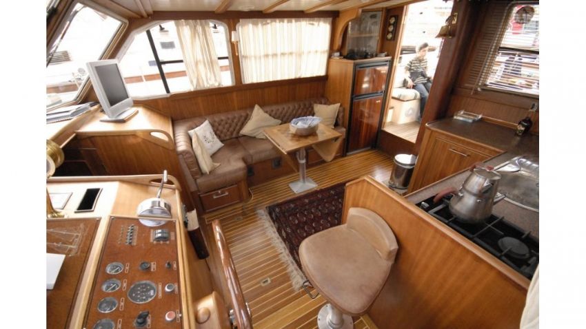 Thalassa Gulet Interior.