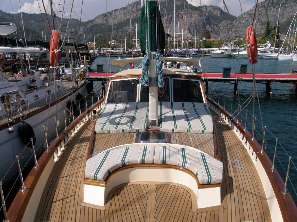 Thalassa Front Deck.