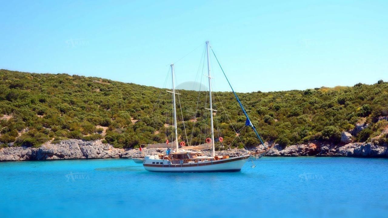 Tifil Gulet, Sailing From Bodrum.