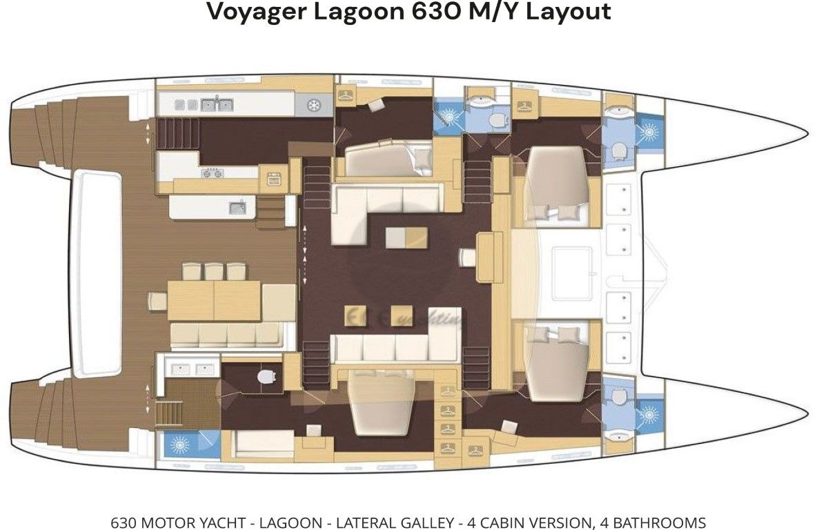 VOYAGER LAGOON Yat Planı