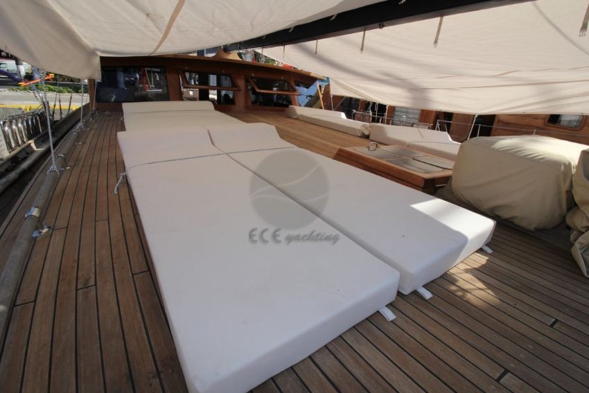 Whisper 1 Gulet, Sun Mattresses.