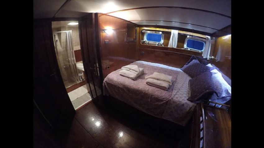 White Lady Trawler, Double Cabin.