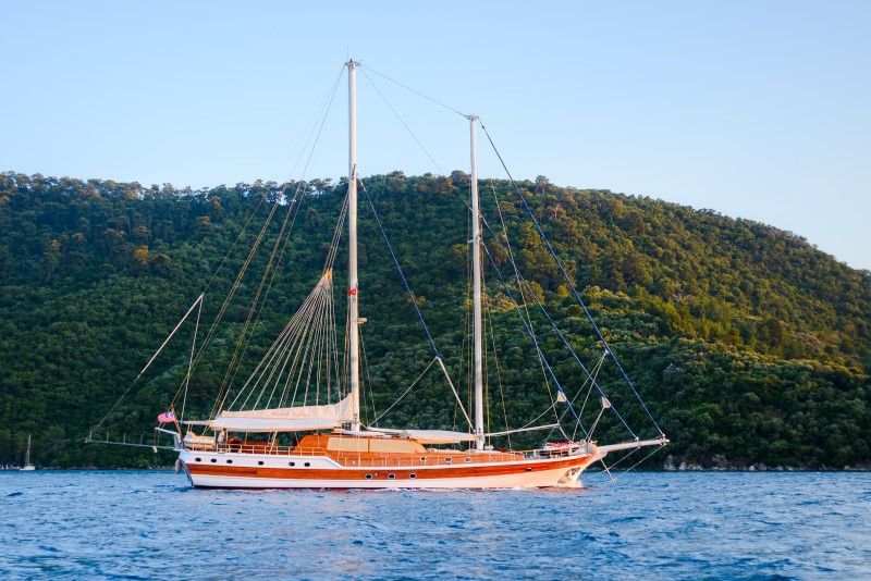 Wicked Felina Yacht, Sailing İn Marmaris.