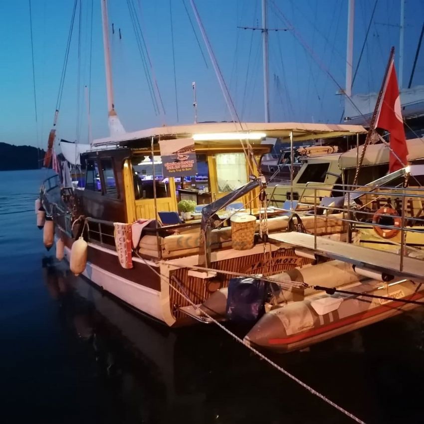 Yakamoz T Gulet, Relax On Deck.