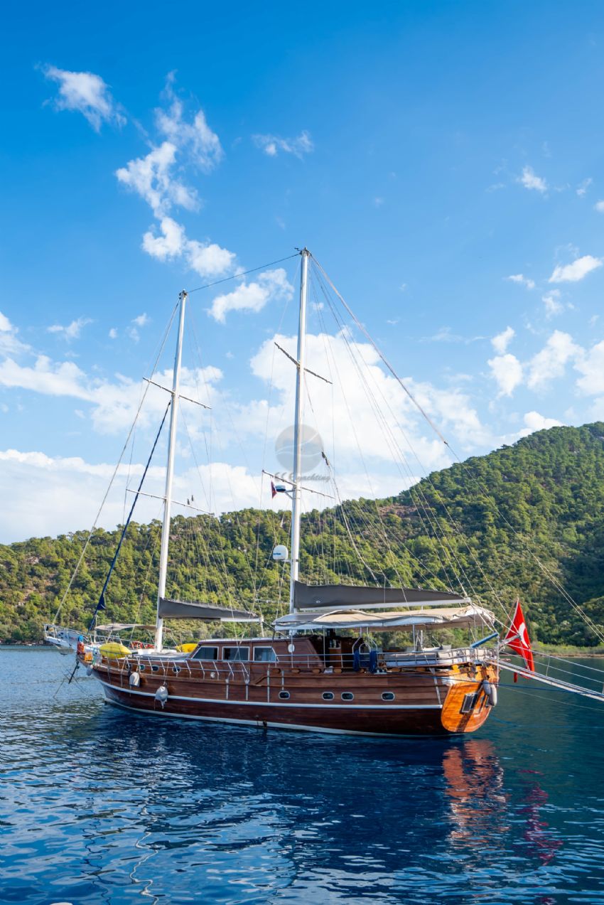 Yücebey teknesi akşam ışıklandırma