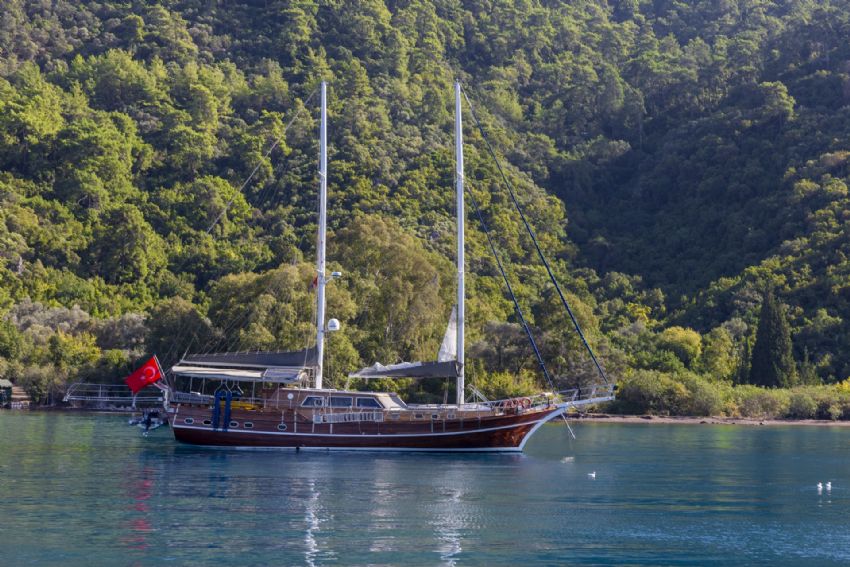 Yüce bey teknesi dış görünüm